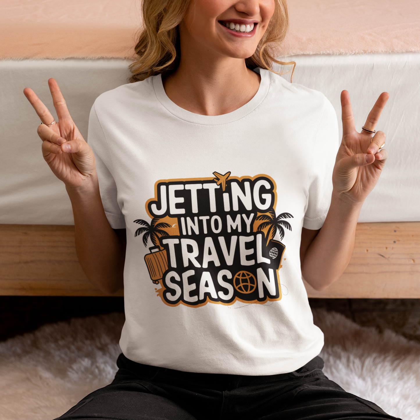 Jetting Into Travel Tee