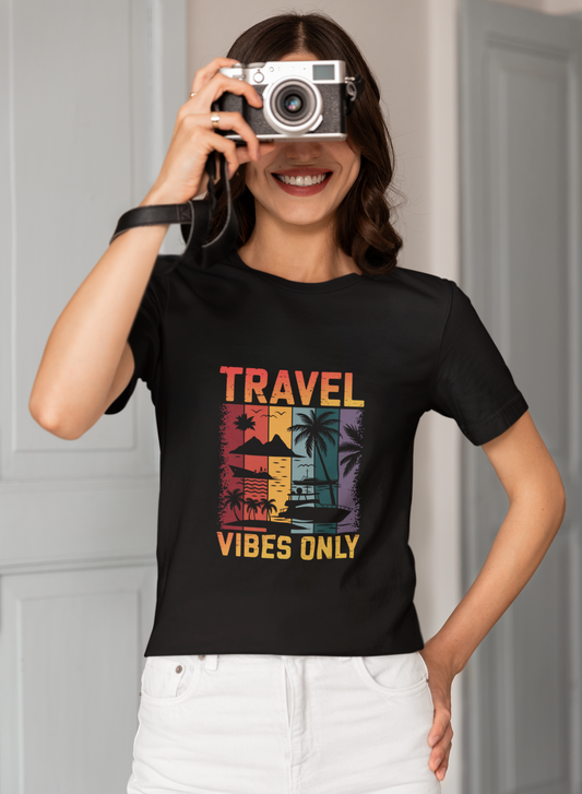 Travel Vibes Only Tee